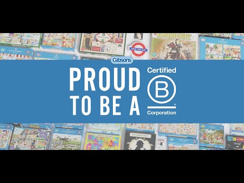 Gibsons Games and Puzzles is finally B Corp Certified!