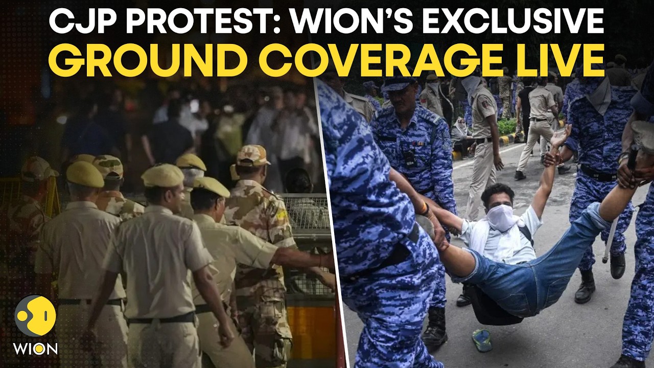 CJP Protest LIVE: Inside Delhi’s Protest Crackdown | WION Reports From Ground | EXCLUSIVE