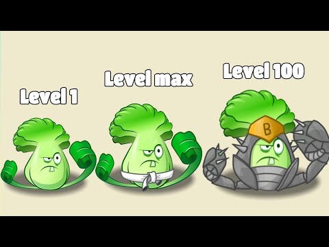 Bonkchoy & All GREEN Plant Level 1 vs Max vs M200 - Who Will Win? - Pvz 2 Plant vs Plant