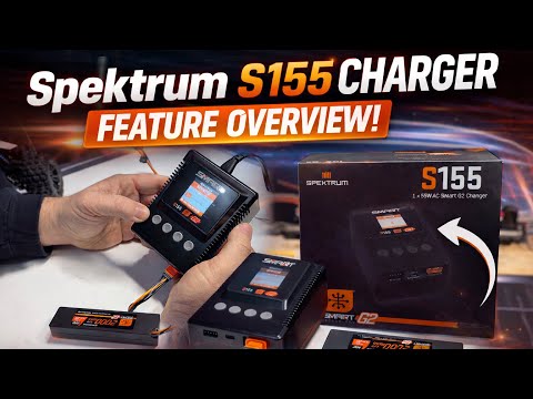 Spektrum S155 Smart G2 Charger — FULL Feature Breakdown!