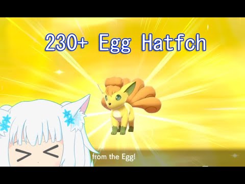 Pokemon Sword Shield【 Shiny Vulpix After 230+ Egg Hatch】