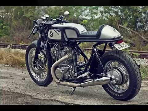 Cafe racer Payback based on the Honda Shadow VT800