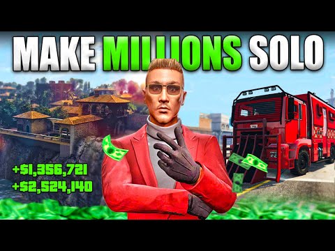 Top 12 BEST WAYS To Make Money SOLO In GTA Online After NEW Update (2025)