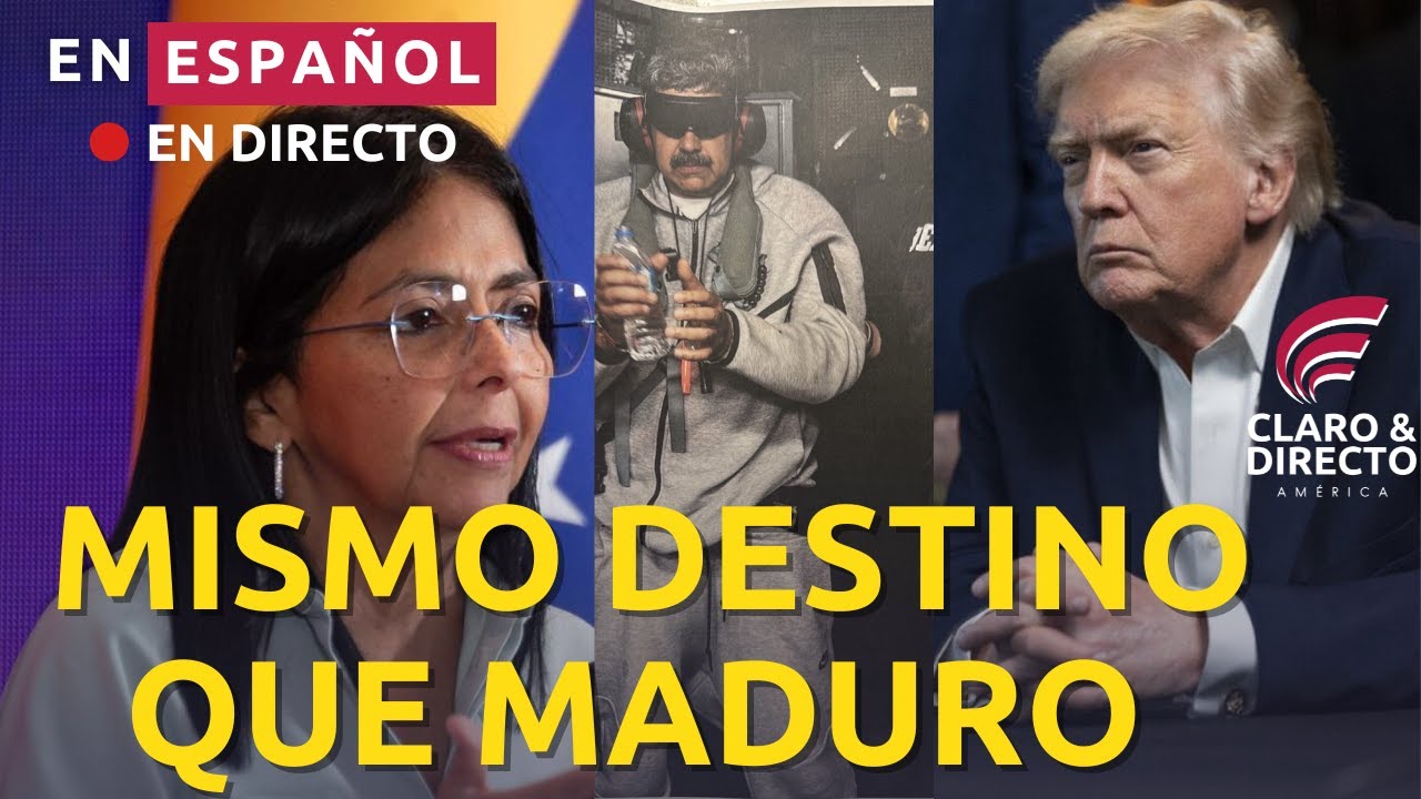 EN ESPAÑOL: TRUMP GOBIERNA VENEZUELA Y AMENAZA A DELCY RODRÍGUEZ SI NO COOPERA