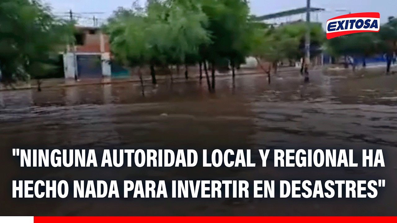 🔴🔵 Vecinos de Bajo Piura en riesgo por falta de obras ante El Niño