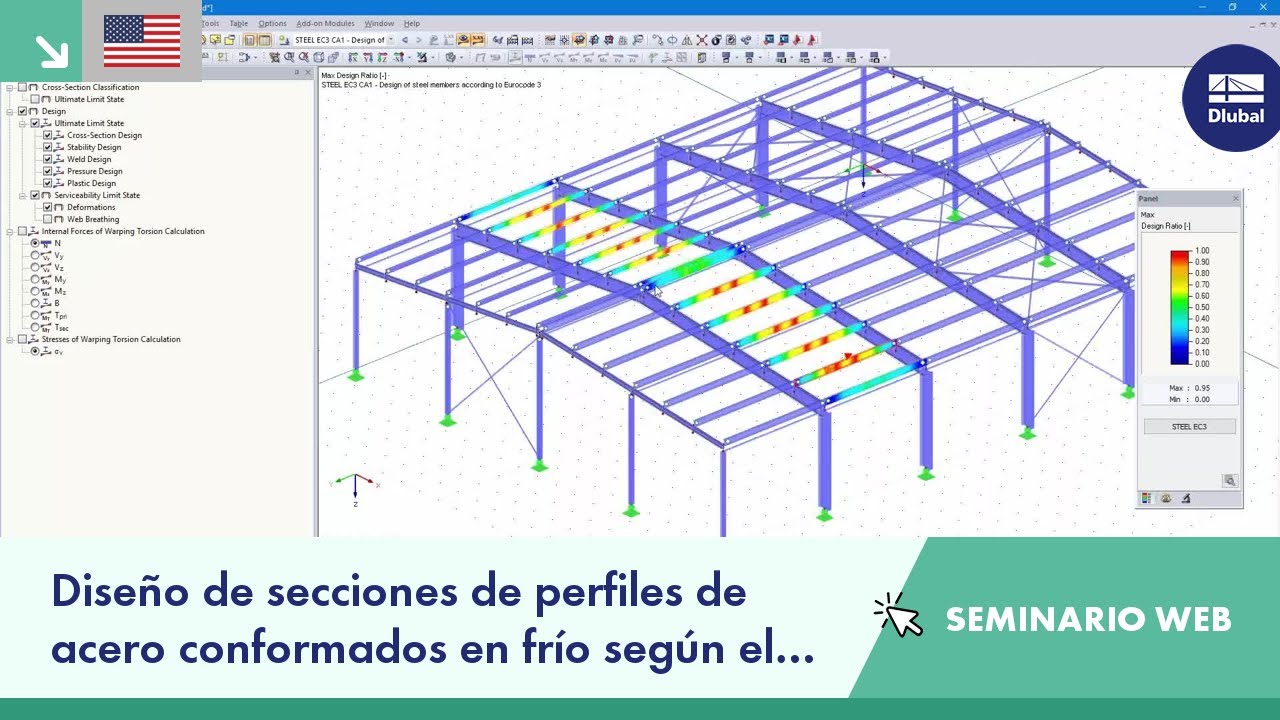 Diseño de secciones de perfiles de acero conformados en frío según el Eurocódigo 3