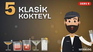 Her Barmenin Bilmesi Gereken 5 Klasik Kokteyl | Ders 9