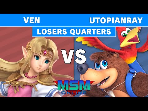 MSM Online 42 - ven (Zelda) Vs. UtopianRay (Banjo & Kazooie) Losers Quarters - Smash Ultimate