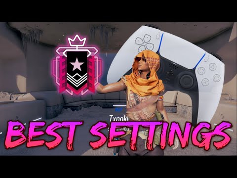 *UPDATED* Best Console Champion Settings/Sensitivity + FOV - Rainbow Six Siege Console Gameplay
