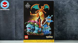 LEGO Pokémon 72153 Venusaur, Charizard and Blastoise - LEGO Speed Build Review