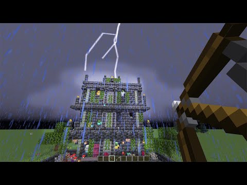 Pixie Two - Minecraft - How To Build a Haunted House Target Range - Easy Redstone