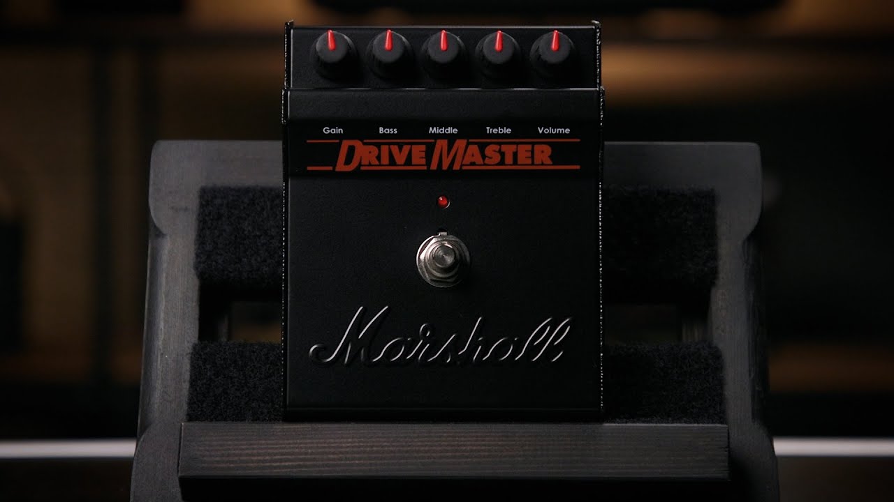 Vintage Reissue Pedals - Drivemaster - YouTube