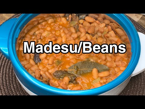 Madesu na mbisi yako kauka/beans and smoked fish