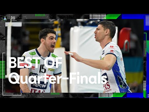 Best of Trentino Itas I Quarter-Finals Full Highlights I Champions League Volley I #CLVolleyM