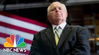Rush Limbaugh Reveals He Is Suffering From Advanced Lung Cancer | NBC Nightly News