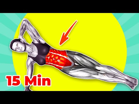 ➜ Flatten Your Belly Fast ➜ 15-Min Plank Challenge for a Smaller Waist!
