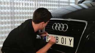 preview picture of video 'Personalised Plates Queensland - How to attach Euro Plates'