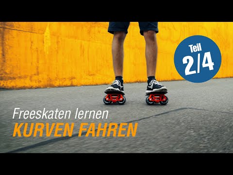 Freeskates Tutorial 2 - Wie mache ich eine Kurve?