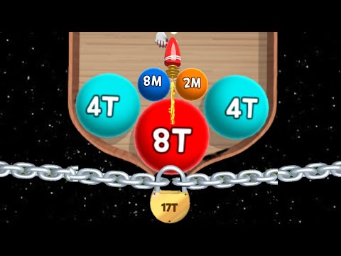 Laser Bubbles 3D - 2048 Number ball Game | Unlock 33m To 8t, (Lvl 20-38)