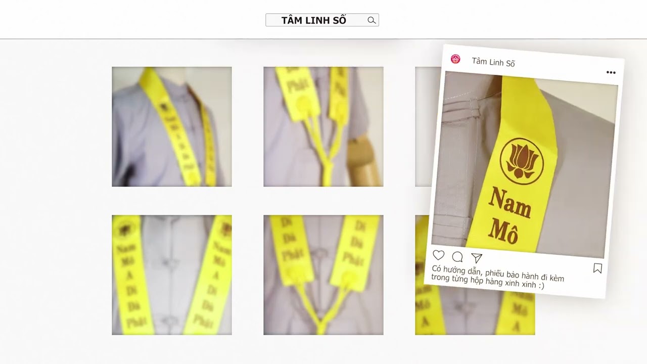 Dây Pháp y lễ Phật đản vải lụa CAO CẤP