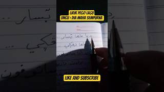 Download lagu lirik Pego lagu ungu : Dia Maha sempurna mp3