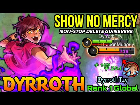 Dyrroth Orochi Chris Sidelane 100% Delete Guin! -  Top 1 Global Dyrroth by DyrrothTzy - MLBB