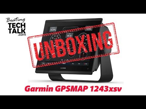 Garmin GPSMap 1243xsv Unboxing and Product Review