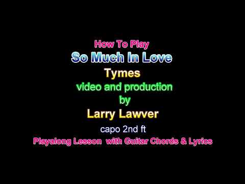 So Much In Love - The Tymes
