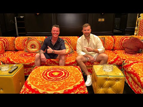 Prince Marcus shows me his own home cinema for 1 million euros 😱💸| LionTV