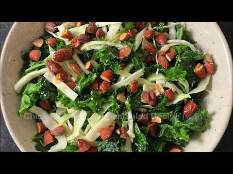 Chick Fil A Kale Crunch Salad Recipe (Apple Cider and Dijon Mustard Vinaigrette)