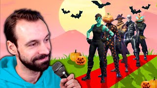 DÉFILÉ DE MODE version HALLOWEEN sur FORTNITE