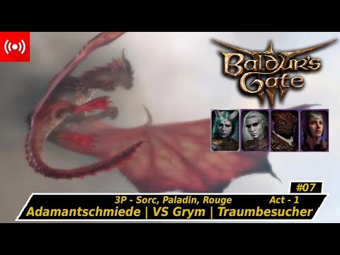 BALDURS GATE 3 ★ Gebirgspass | Zerstörtes Dorf | Goblin-Lager | Sorc, Bard, Rouge | 3p - Koop ★ #07