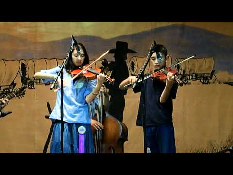 Juliann and Francis McDonough - 2011 Western Open Fiddle Championships - Twin Fiddle round 2