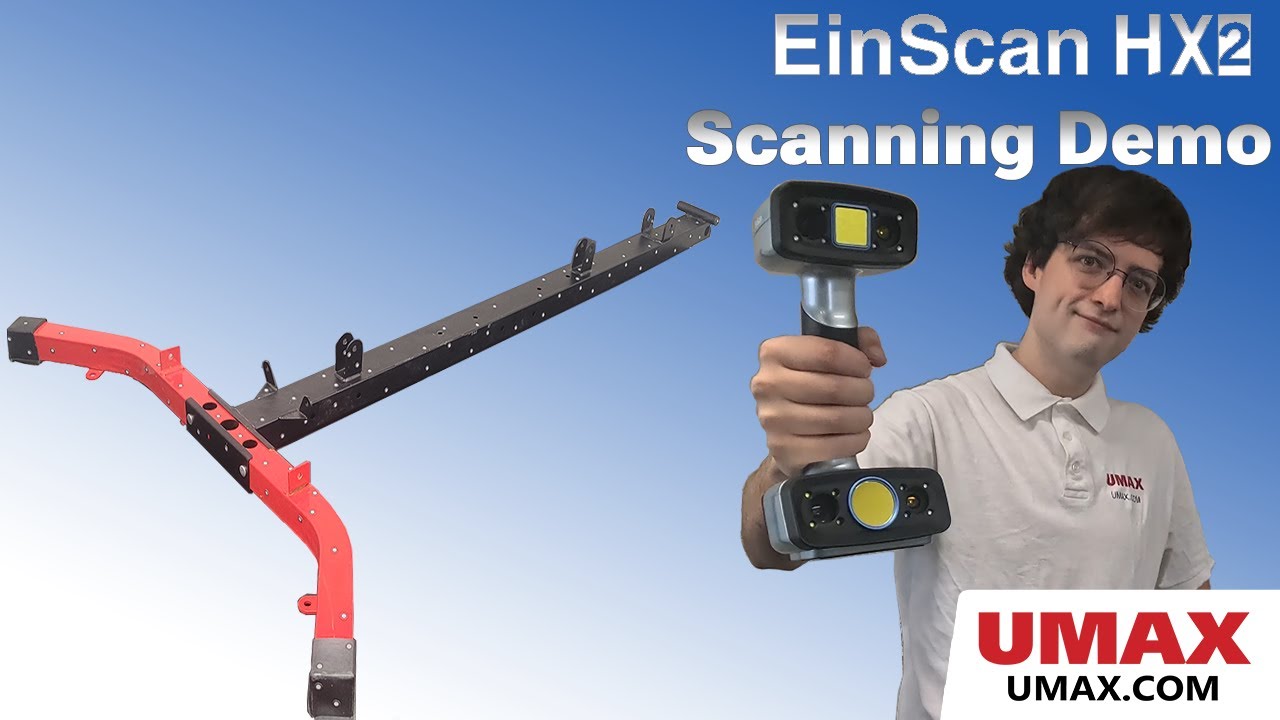 EinScan HX2 Handheld 3D Scanner Live Demo