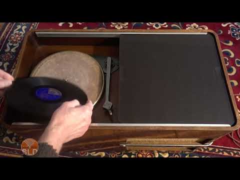 Schellackplatte Nr30 abgespielt mit Telefunken Sessel-Phono-Super 3976WKS