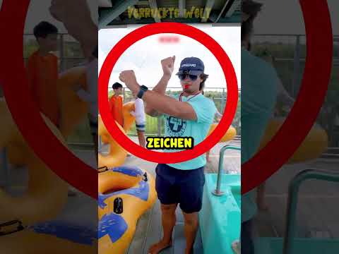 Kids stuck on the water slide! 😱😭