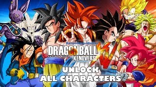 Dragon Ball Xenoverse - How to Unlock All Characters