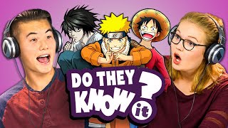 DO TEENS KNOW 2000s ANIME? (REACT: Do They Know It?)