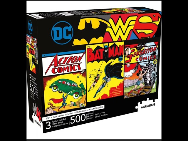 Vídeo relacionado con Clementoni - Puzzle Adulto 1000 Piezas Panorama Batman Compact Box, DC Comics, 39500