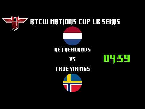 RTCW: Netherlands vs. Vikings - Corona NationsCup III LB Semi-Finals - Adlad Shoutcast