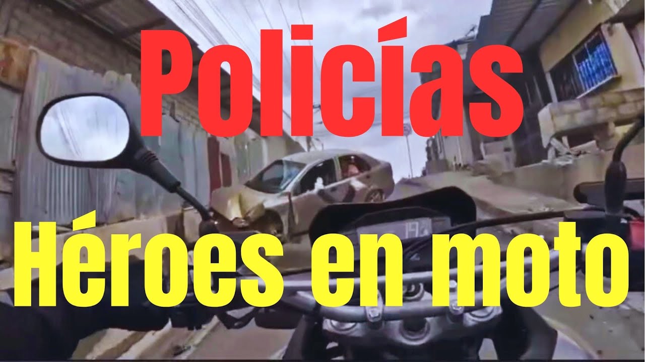 Ecuadorian Police motorcycles in action | Ecuador Security | Route of the Patriot |