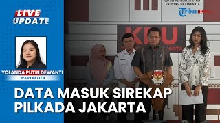 Konferensi Pers, KPU Umumkan Hasil Real Count Pilgub Jakarta Sudah Memasuki 100 Persen