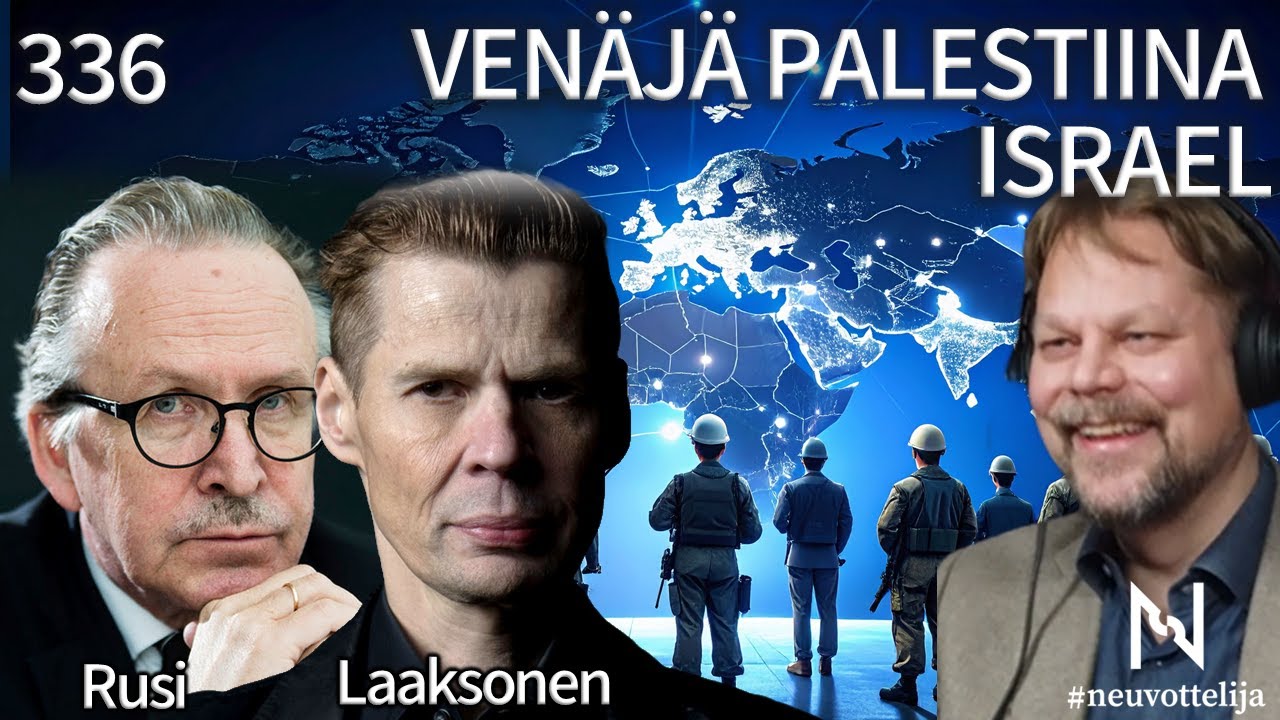 Venäjä Palestiina Israel | Rusi Laaksonen | #neuvottelija 336