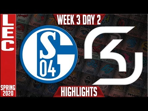 S04 vs SK Highlights | LEC Spring 2020 W3D2 | Schalke 04 vs SK Gaming