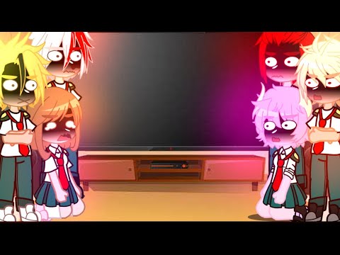 Pro heroes,LOV and Class 1-A react to Deku's Confidence || mha/bnha || Gacha Club/Life || my AU ||