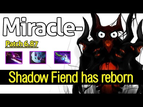 Miracle- Dota 2 - Patch 6.87 : Shadow Fiend Vol.2 - [Middle] SF has reborn