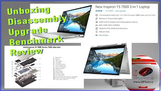 Dell Inspiron 15 7506 2-in-1 7000 Series Unboxing, Disassembly, Setup, Benchmark & Review