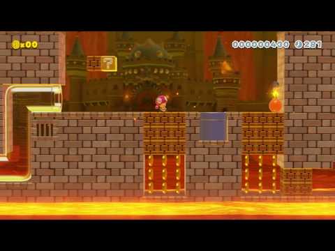 Super Mario Maker 2: Boom Bomb's Detonated Castle (By Jystic) Speedrun