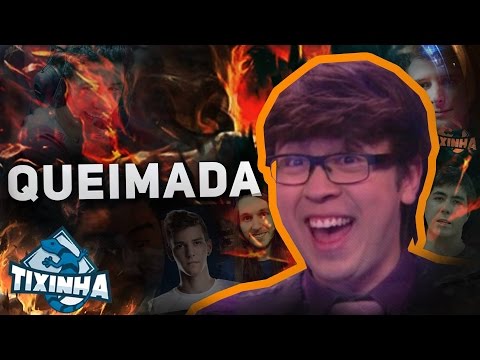 QUEIMADA! Minigame ft. Daniels, Brucer, Theusma, Schaeppi, Skeat e +!