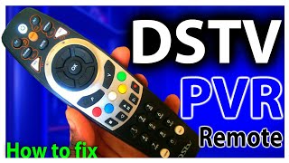 How to fix a DSTV PVR remote